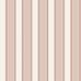 Раппорт флизелиновых обоев Boråstapeter Eleonora Pink (арт. 8739). Классический полосатый узор в пудрово-розовых и приглушённых ржаво-красных тонах на кремово-белом фоне. Коллекция Herrgård от Boråstapeter.
