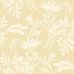 Обои Cranley от Cole & Son с узором белого цвета, сплетенным из тигровых лилий и листьев разной формы на нежно-желтом фоне. Выбрать, заказать английские обои в интернет-магазине, бесплатная доставка.
