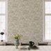 Цветочные обои Archive Flower Beige Boråstapeter Flowers 9156 — обои для столовой, с цветами