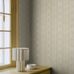 Цветочные обои Hufvudsta Gård Grey Boråstapeter Flowers 9163 — обои для столовой, густавианский узор