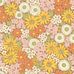 Цветочные обои Flower Power Orange Boråstapeter Flowers 9169 — узор крупным планом, бархатцы и эхинацея