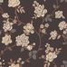 Цветочные обои Peony Garden Brown Boråstapeter Flowers 9176 — узор крупным планом, пионы