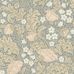 Цветочные обои Blomdansen Grey Boråstapeter Flowers 9177 — узор крупным планом, маки и колокольчики