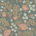 Цветочные обои Blomdansen Blue Boråstapeter Flowers 9179 — узор крупным планом, маки и колокольчики