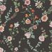 Цветочные обои Bouquet Flowers Black Boråstapeter Flowers 9182 — узор крупным планом, акварельный букет
