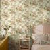 Цветочные обои Sweet Dream Rose Boråstapeter Flowers 9183 — обои для спальни, в винтажном стиле