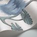 Обои Summer Lily - классический цветочный рисунок Cole & Son в уменьшенном масштабе. Водяные лилии в оттенках аквамарина и морской волны на перламутровом фоне. Обои для гостиной, обои для спальни. Купить обои в салоне ОДизайн.