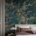 Цифровые обои для спальни Tapestry Landscape Blue, арт. 9665W от Borastapeter с пышными деревьями, колышущейся травой и нежными полевыми цветами выполнены в палитре зеленых, желто-бежевых, синих, коричневых и бирюзовых тонов. Заказать в интернет-магазине ODesign с бесплатной доставкой по всей России.
