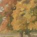 Цифровое панно для стен Hedgerow Landscape Orange, арт. 9668W от Borastapeter, с пейзажем обширных лугов и высокими деревьями, написанного маслом, представлено в теплых приглушенных тонах горчично-желтого, оранжевого и терракотового на фоне нежно-зеленой листвы и бледно-голубого неба. Заказать в интернет-магазине ODesign с бесплатной доставкой по всей России.