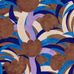 Цифровые обои для стен Cecilia Pettersson Growing Bell Blue, арт. 9683W от Borastapeter с растущими колокольчиками от дизайнера Cecilia Pettersson в графическом стилизованном стиле в цветовой гамме различных оттенков синего, кремово-белого, коричневого и фиолетового. Заказать в интернет-магазине ODesign с бесплатной доставкой по всей России.
