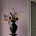 Цифровое панно для детской Rayure Méandre Pink, арт 9700W от Borastapeter – графичный узор в виде меандра из исторического архива в игривых оттенках фиолетового, белого и зеленого на розовом фоне. Закажите эти изысканные обои в интернет-магазине ODesign. Бесплатная доставка по всей России.