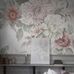 Цифровое панно для кабинета Floral Charm Grand Cream, арт 9722W от Borastapeter – фотообои, на которых нарисованы вручную цветочные букеты в пудровых оттенках розового и абрикосового, с листвой в приглушенных зеленых и серо-коричневых тонах на кремовом фоне. Закажите эти изысканные обои в интернет-магазине ODesign. Бесплатная доставка по всей России.