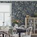 Цифровое панно для зала Folklore Grand Blue, арт 9735W от Borastapeter – расписанный вручную растительный узор в мягких тонах: оливково-зеленом, терракотовом, желтом, синем и кремово-белом на темно-синем фоне. Закажите эти изысканные обои в интернет-магазине ODesign. Бесплатная доставка по всей России.
