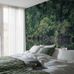 Цифровое панно для спальни Marie Mattsson Sommarreflektion, арт. 9772W от Borastapeter — фотообои, где лиственные деревья, одетые в пышную зелень середины лета, стоят вдоль береговой линии озера, их кроны тихо отражаются в неподвижной воде. Эти романтичные обои идеально подойдут для спальни, гостиной или прихожей, создавая уютную атмосферу. Приобрести их можно в интернет-магазине ODesign с бесплатной доставкой по всей России.