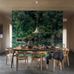 Цифровое панно для столовой Marie Mattsson Sommarreflektion, арт. 9772W от Borastapeter — фотообои, где лиственные деревья, одетые в пышную зелень середины лета, стоят вдоль береговой линии озера, их кроны тихо отражаются в неподвижной воде. Эти романтичные обои идеально подойдут для спальни, гостиной или прихожей, создавая уютную атмосферу. Приобрести их можно в интернет-магазине ODesign с бесплатной доставкой по всей России.