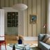 Цифровое панно для гостиной Stockholm Stripe Yellow, арт. 9789W от Borastapeter, классические полосатые обои в увеличенном масштабе. Полосы разной ширины четырех разных оттенков придают строгому ритму узора живость и представлены в светло-желтом, насыщенном солнечно-желтом, зеленовато-желтом и ярко-синем цветах. Эти полосатые обои идеально подойдут для детской, спальни, кухни или прихожей, создавая динамичную атмосферу. Заказать их можно в интернет-магазине ODesign с бесплатной доставкой по всей России.