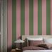 Цифровое панно для спальни Bjärö Stripe Pink&Green, арт. 9796W от Borastapeter, — это смелые графические обои с широкими полосами — классика с изюминкой в игривом сочетании зеленого и розового цветов — элегантная, смелая цветовая палитра. Эти полосатые обои идеально подойдут для детской, спальни, кухни или прихожей, создавая динамичную атмосферу. Заказать их можно в интернет-магазине ODesign с бесплатной доставкой по всей России.