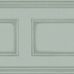 Фриз Library Frieze - великолепный образец горизонтальных обоев с имитацией деревянных панелей бирюзово-серого цвета, которые можно расположить в нижней части стены. Обои для гостиной, кабинета, коридора в салонах ОДизайн.