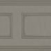 Фриз Library Frieze - великолепный образец горизонтальных обоев с имитацией деревянных панелей теплого серого цвета, которые можно расположить в нижней части стены. Обои для гостиной, кабинета, коридора в салонах ОДизайн.