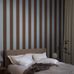 Цифровое панно для спальни Båstad Stripe Blue&Brown, арт. 9801W от Borastapeter, — полосатые обои представлены в мягкой цветовой гамме с полосами землисто-коричневого и холодным, воздушным голубым. Эти классические обои идеально подойдут для детской, спальни, кухни или прихожей, создавая динамичную атмосферу. Заказать их можно в интернет-магазине ODesign с бесплатной доставкой по всей России.