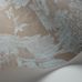 Обои Versailles от Cole & Son с рисунком по мотивам басен Лафонтена в стиле туаль де жуи бирюзового оттенка на серо-коричневом фоне.Среди деревьев и парковых строений бродят звери и летают птицы. Выбрать, заказать обои для комнаты в интернет-магазине, онлайн оплата.