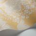 Обои Tivoli от Cole & Son с графичным узором из детально прорисованных цветов, листьев, порхающих бабочек и колибри на желтом фоне. Обои для спальни, гостиной. Купить обои в салонах ОДизайн.