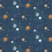 Заказать флизелиновые обои Out Of This World арт. 112642 с изображением мерцающих серебристых звезд и планет на темно-синем фоне в интернет-магазине.
