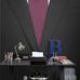 Флизелиновые фотопанно из Швеции коллекция FASHION от Mr.PERSWALL под названием BLACK SUIT. Панно с изображением черного пиджака с бордовым галстуком, купить онлайн, для кабинета