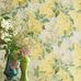 Обои Cole & Son - "Lilac" арт. 115/1003- это изображение всеми любимого пышного кустарника сирени лимонного и оливкового цвета на голубом фоне. Обои для спальни, купить в магазине Одизайн, бесплатная доставка