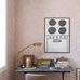 Розовые обои с имитацией мрамора Golden Marble в интерьере современного интерьера кабинета. Шведские обои купить, салон обоев ОДизайн, в интернет-магазине, бесплатная доставка, оплата онлайн, большой ассортимент