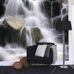 Фотопанно Fantasy waterfall с завораживающим изображением водопада в интерьере гостиной. Купить фотообои для стен в интернет-магазине, бесплатная доставка.