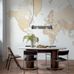 Фотопанно World Map, Mr Perswall с изображением карты мира в современном интерьере. Фотопанно для гостиной, детской, большой ассортимент, бесплатная доставка.