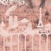 Фотопанно Plume Paris - Rose, Mr Perswall со стилизованным изображением улиц Парижа эпохи ар-деко в расплывчатом, мягком дизайне розовых оттенков. Фотообои для гостиной, прихожей купить в салонах ОДизайн, большой ассортимент.