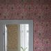 Обои PDG713/03 с бежевыми бабочками на акварельном розовом фоне из коллекции Jardin Des Plantes от Designers guild,пр-во Великобритания  в интерьере