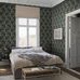 Обои арт. 2268 в интерьере спальни. Дизайн был создан еще в 1904 году, но он и сейчас выглядит удивительно актуально. Это прекрасный вариант для утонченной гостиной, спальни или прихожей в стиле бохо. Большой выбор Шведских обоев в уникальном дизайне