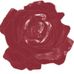 Фотообои DM212-1 с стилизованным рисунком крупной розы красного цвета, как-будто нарисованной широкой кистью на белом фоне. Купить обои в Москве, шведские обои, фотообои, салон обоев, магазин обоев, бесплатная доставка.