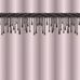 Флизелиновые фотопанно из Швеции коллекция FASHION от Mr.PERSWALL под названием STYLISH TASSELS. Панно с изображением тканевой бахромы черного цвета на фоне ткани фиолетового цвета в полоску. Фотообои для коридора, онлайн оплата