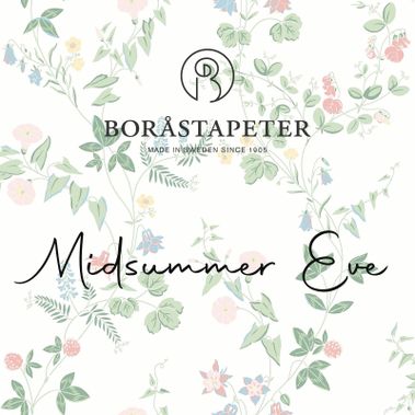 Восхитительные обои Midsummer Eve от Borastapeter - исповедь о вечной красоте летнего вечера!
