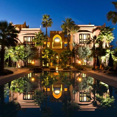 Бутик-отель Tigmiza в Марракеше: марокканская сказка, рассказанная обоями Cole&Son