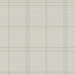 Выбрать, текстильные обои на флизелиновой основе, для коридора, арт. 089744 из коллекции Oxford от Emil&Hugo, Германия, с геометрическим рисунком, клетка, в серо-голубом цвете, в салоне обоев в Москве.