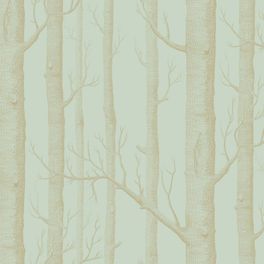 Обои Woods  ̶  это классический дизайн Cole & Son с изображением таинственного леса для гостиной.  Купить обои в интернет-магазине, онлайн оплата, бесплатная доставка.