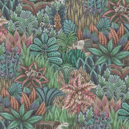 Обои из Великобритании коллекции ARDMORE от COLE & SON. Singita - это "место чудес" растительных мотивов, с лесным сказочным рисунком и его обитателями. Заказать в Интернет-магазине с бесплатная доставка.