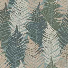 Обои BORÅSTAPETER Fern Forest воплощают живую красоту и филигранное изящество лесного папоротника