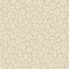 Обои для стен Savanna Shell от Cole & Son в оттенках пергаментного и полотняного с перламутровым блеском, узор которых напоминает рисунок на панцире леопардовой черепахи. Выбрать обои в интернет-магазине.