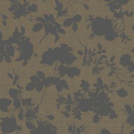 Купить премиальные обои Absence of Roses Moire Brass арт. 130/3008 от Cole&Son, каталог Cole&Son x Vivienne Westwood. Необычный цветочный узор на латунном фоне под шелковый муар. Иллюстративный рисунок, демонстрирующий качество печати в стиле муар, где отчетливо виден эффект шелковой нити.