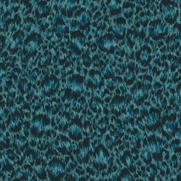 Купить премиальные обои Hand-Painted Leopard Petrol & Teal арт. 130/4014 от Cole&Son, каталог Cole&Son x Vivienne Westwood. Необычный анималистичный узор в петролево-тиловом цвете. Стилизованный леопардовый рисунок трафаретной печати в бунтарском духе.