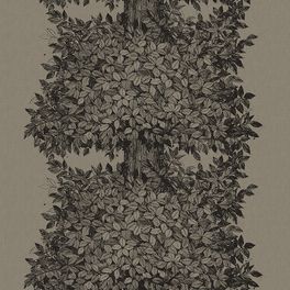 Флизелиновое панно HASSEL для спальни из Швеции коллекция Scandinavian Designers III от Borastapeter с графическим, растительным рисунком дерева.