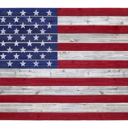 Панно с изображением американского флага