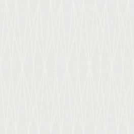 Плотные флизелиновые обои "Angela" из каталога BOROSAN HEM с геометрическим ретро узором на сером фоне под ткань для гостиной, кухни или коридора