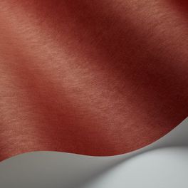 Мерцающие однотонные обои Rusty Red от ECO Wallpaper с эффектом жемчужного сияния красно-коричневого оттенка. Купить обои для стен в салонах ОДизайн, большой ассортимент.